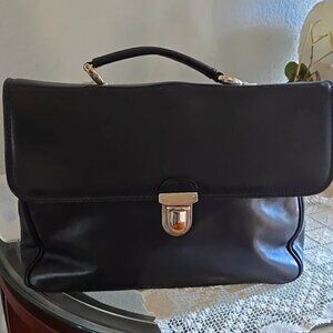 Italian Leather Work Bag